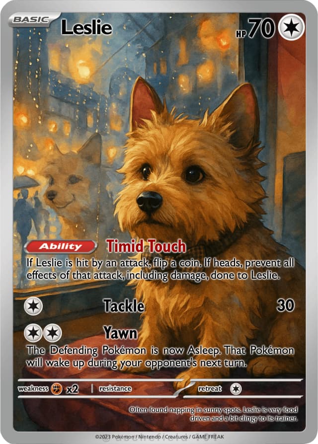 Featured Pokémon card
